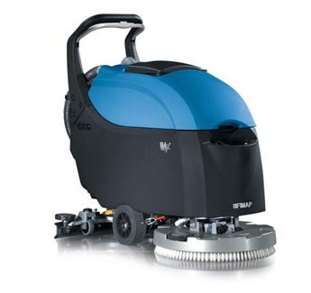 手推式洗地吸干机-手推式洗地吸干机-小型手推式洗地机IMX 50